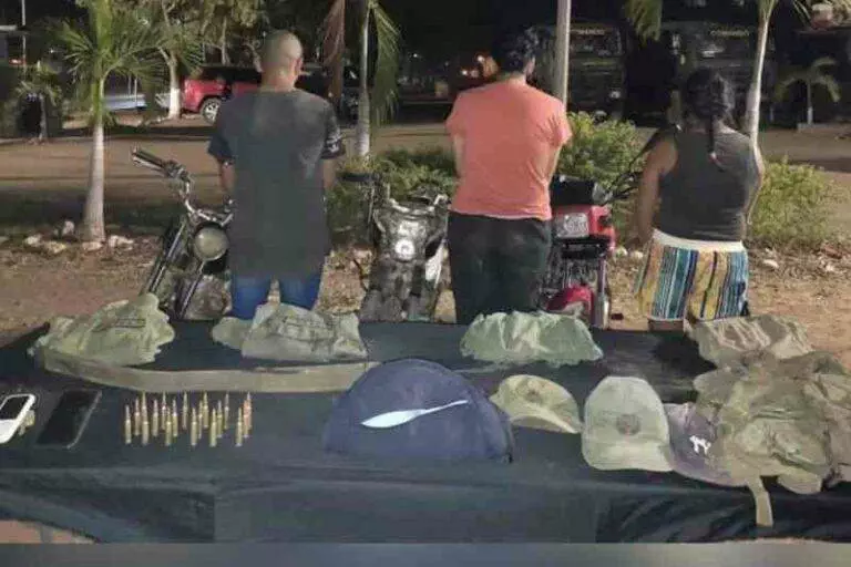 Aprehendieron en Guárico a 3 supuestos integrantes de la peligrosa banda criminal, el «Tren del Llano»: Decomisaron prendas militares (+Detalles)