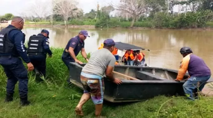 Funcionarios encuentran los cadáveres de los dos policías y el militar que cayeron al río Zulia